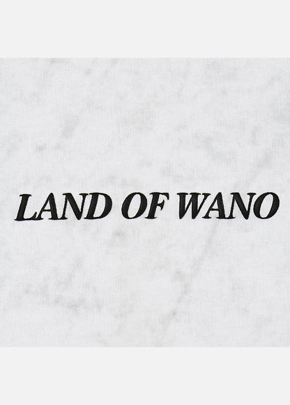 Áo Thun Tay Ngắn Cotton ONE PIECE-WANO 08 Xám Trắng