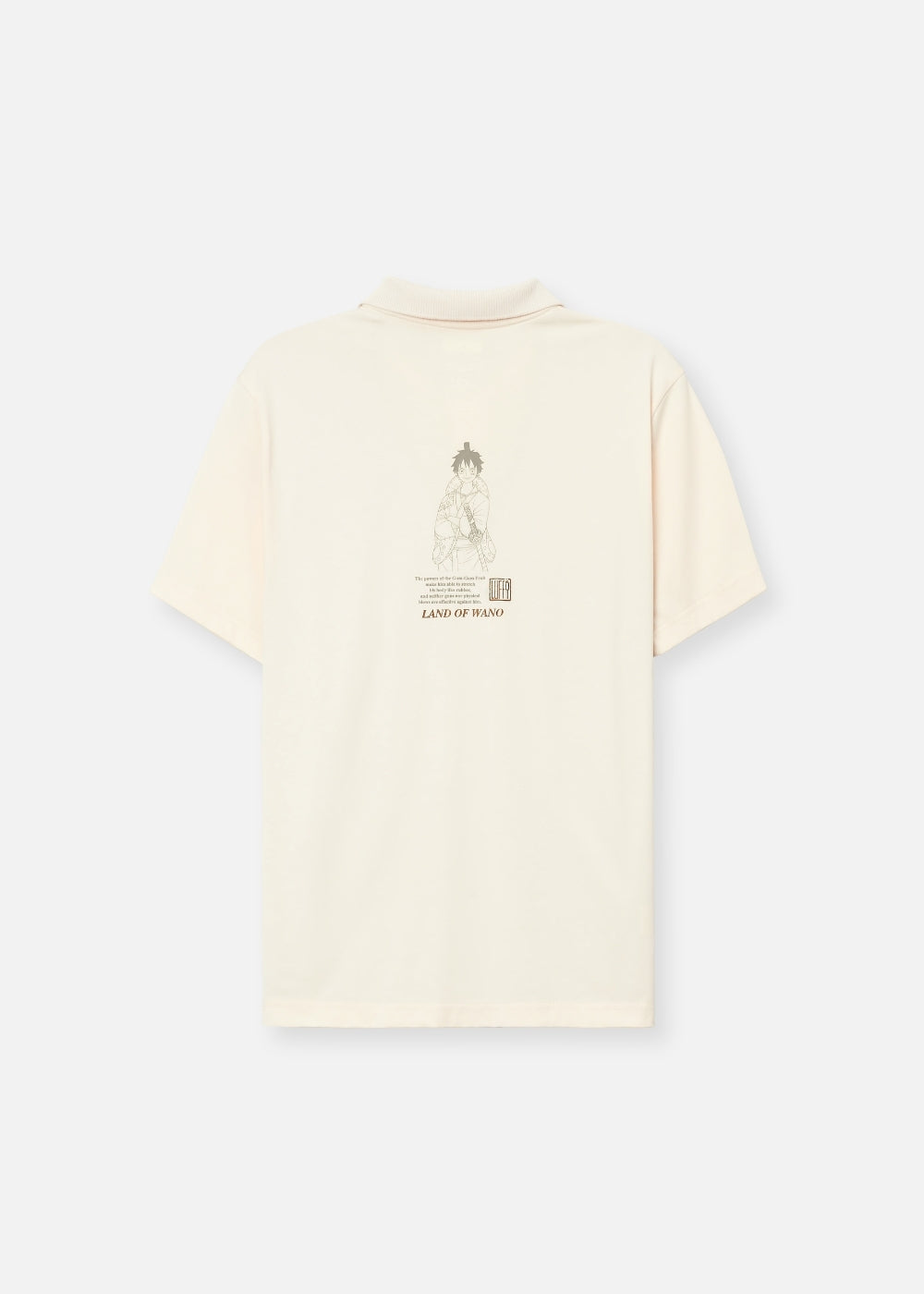 Áo Polo Cotton Thoáng Khí ONE PIECE-WANO 03 Kem