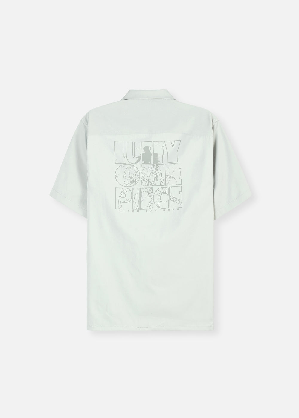 Áo Sơ Mi Tay Ngắn Nhẹ Thoáng Mát ONE PIECE-WANO 19 Xám