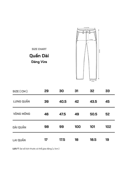 Quần Kaki Chinos ONE PIECE-WANO 27 Đen - YaMe.vn