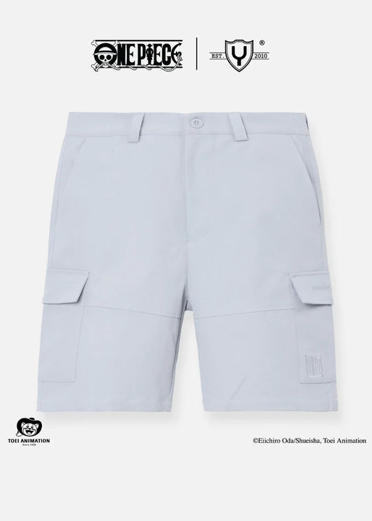 Quần Short Nam Kaki 9 Inch ONE PIECE-WANO 26 Xám - YaMe.vn