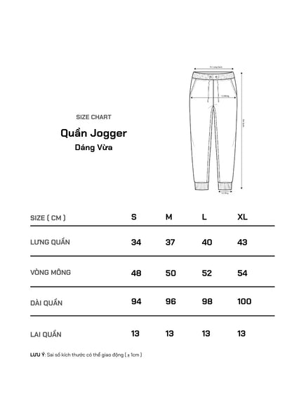 Quần Jogger Thun Sorona Mềm Mại Non Branded 41 Xanh Rêu