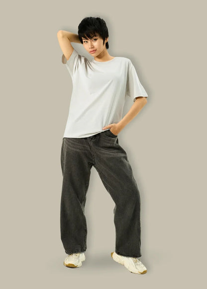 Áo Thun Flexcool Mát Lạnh The Minimalist 005 Xám - YaMe.vn