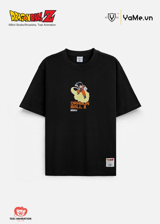 Áo Thun Tay Ngắn Cotton Dragon Ball Z 01 Đen
