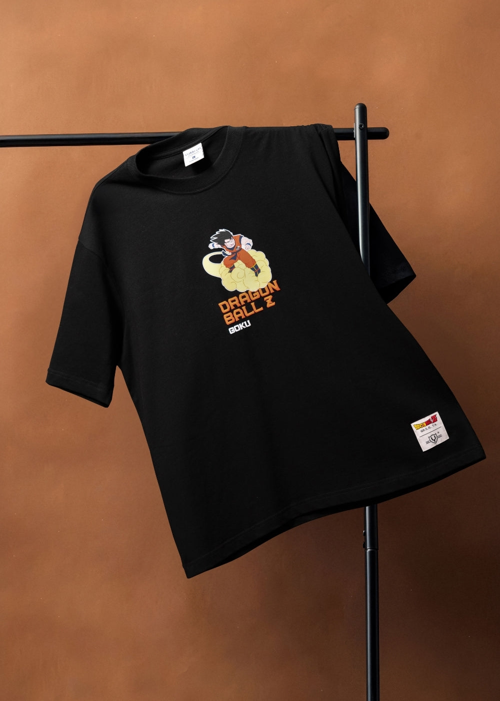 Áo Thun Tay Ngắn Cotton Dragon Ball Z 01 Đen