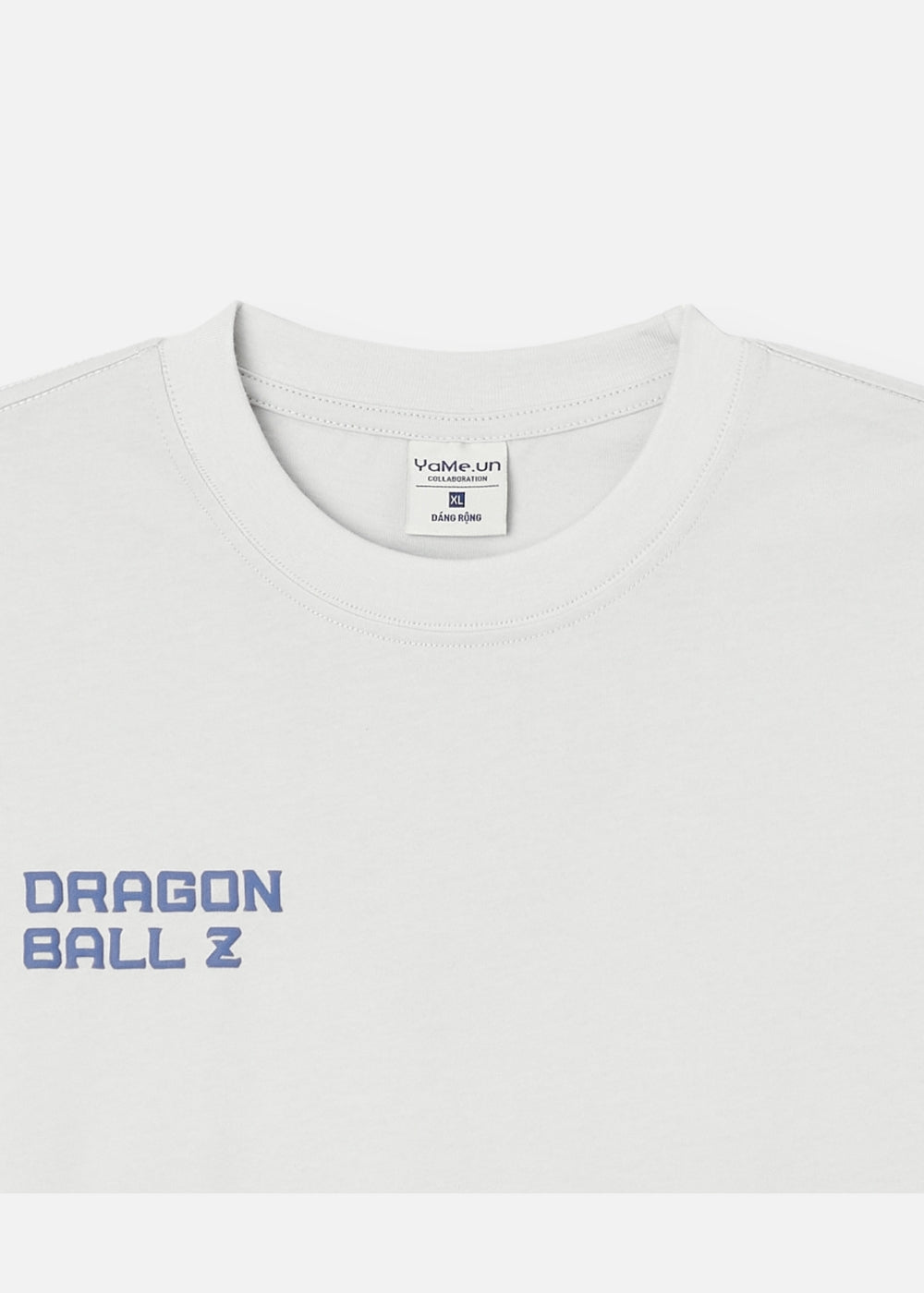 Áo Thun Tay Ngắn Cotton Dragon Ball Z 20 Xám Nhạt