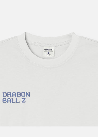 Áo Thun Tay Ngắn Cotton Dragon Ball Z 20 Xám Nhạt