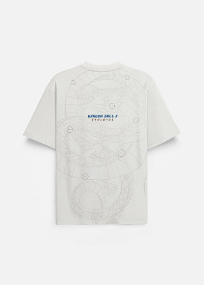 Áo Thun Tay Ngắn Cotton Dragon Ball Z 07 Xám Nhạt
