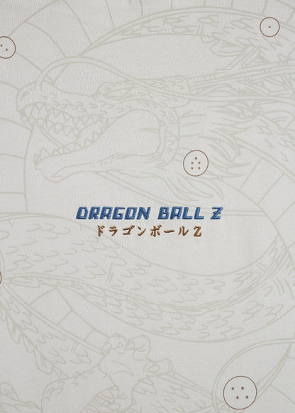 Áo Thun Tay Ngắn Cotton Dragon Ball Z 07 Xám Nhạt