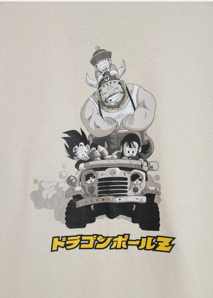 Áo Thun Tay Ngắn Cotton Dragon Ball Z 08 Be