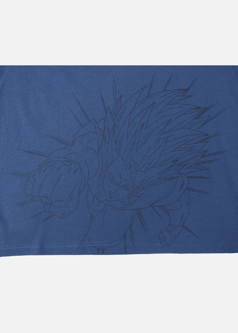 Áo Thun Tay Ngắn Cotton Dragon Ball Z 16 Xanh Đậm