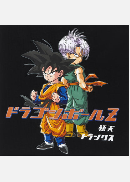 Áo Thun Tay Ngắn Cotton Dragon Ball Z 19 Đen
