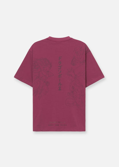 Áo Thun Tay Ngắn Cotton Dragon Ball Z 09 Đỏ
