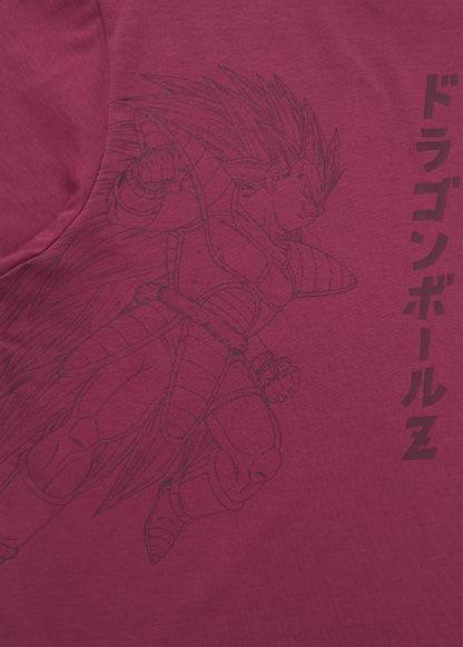 Áo Thun Tay Ngắn Cotton Dragon Ball Z 09 Đỏ