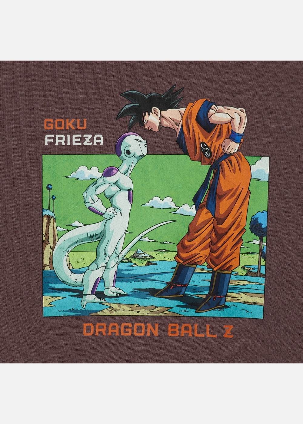 Áo Thun Sweater Cotton Dragon Ball Z 11 Nâu