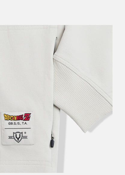 Áo Thun Sweater Cotton Dragon Ball Z 22 Xám Nhạt