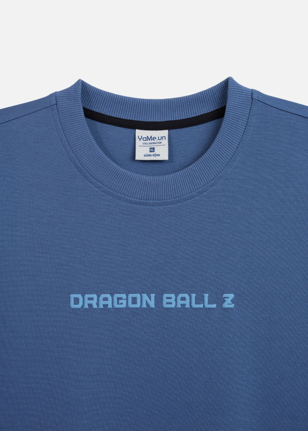 Áo Thun Sweater Cotton Dragon Ball Z 22 Xanh Đậm