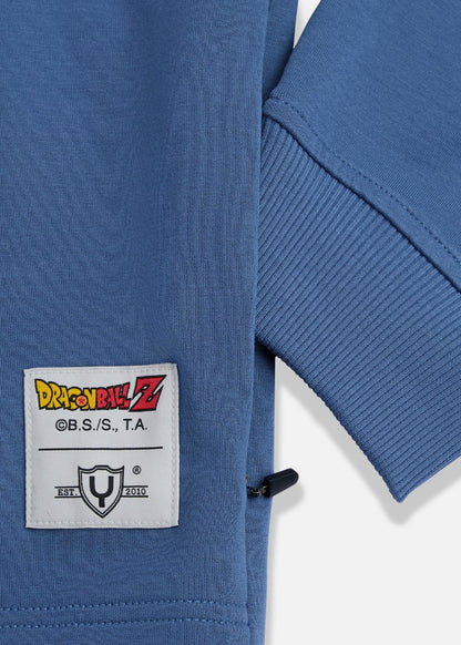 Áo Thun Sweater Cotton Dragon Ball Z 22 Xanh Đậm