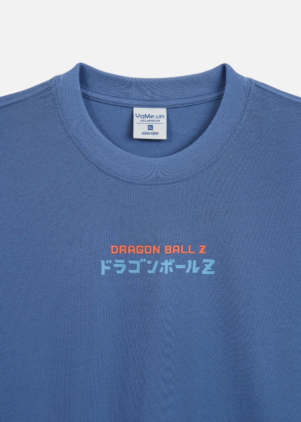 Áo Thun Tay Ngắn Cotton Dragon Ball Z 06 Xanh Đậm