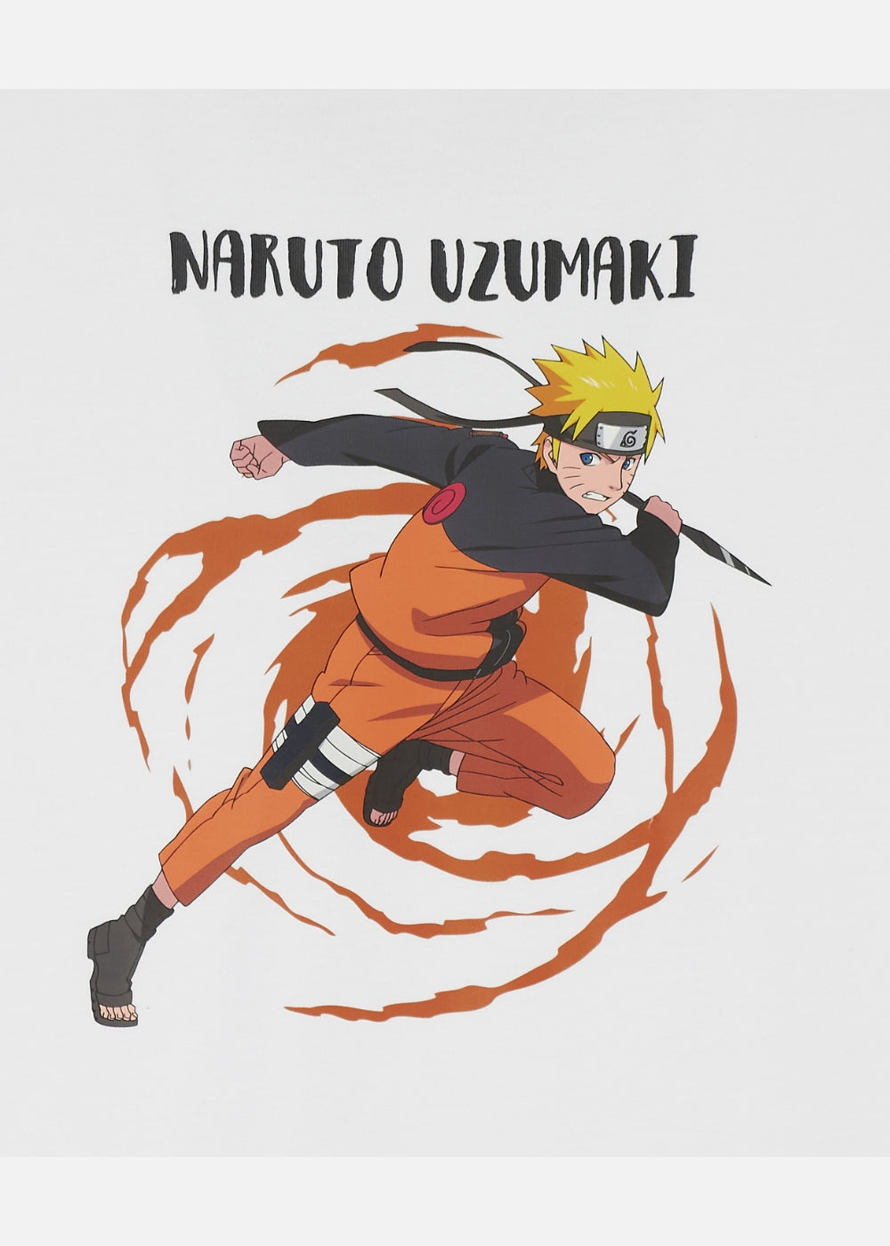 Áo Thun Tay Ngắn Thermo Mesh Mềm Mịn Naruto 45 Trắng