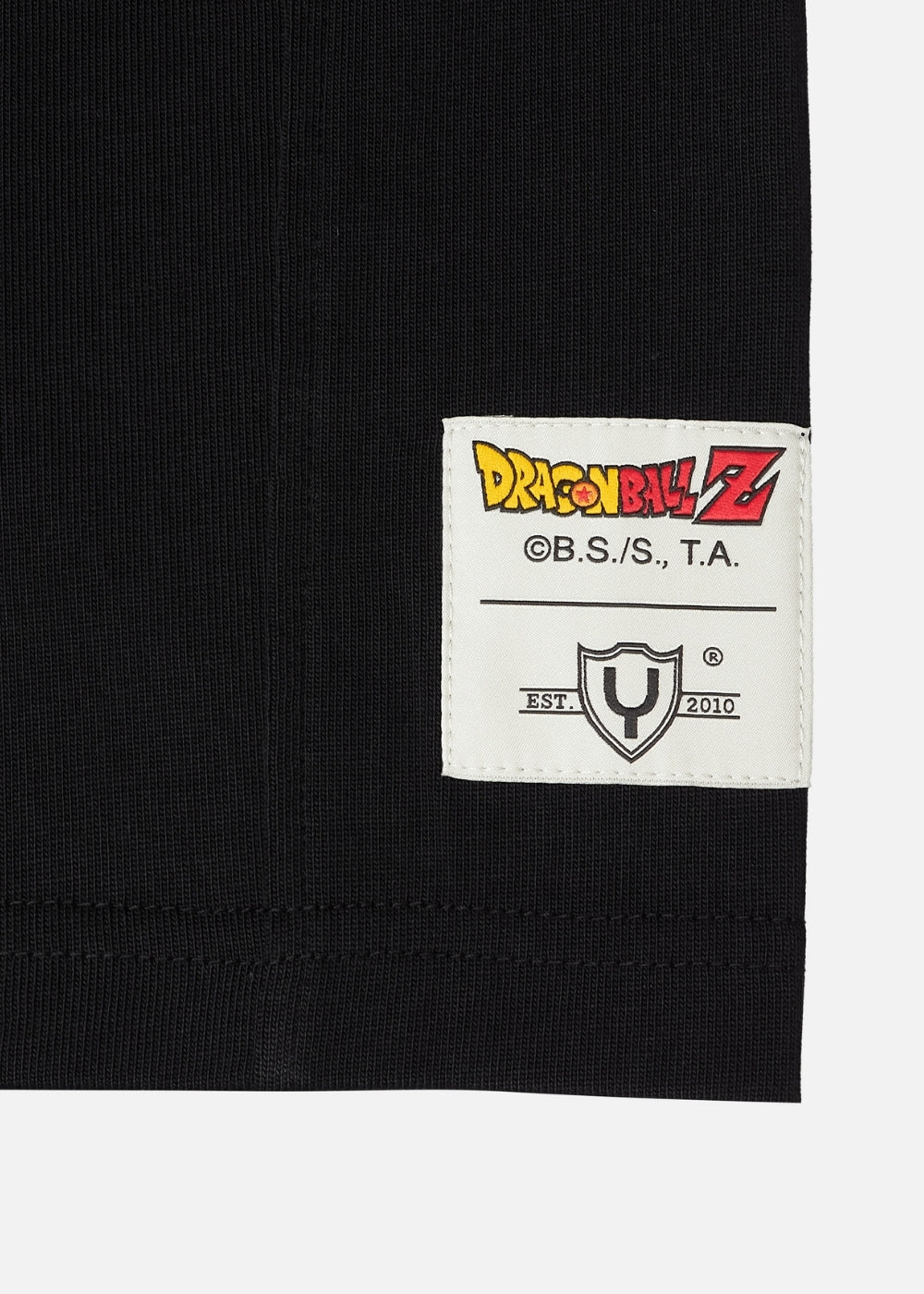 Quần Short Thun Cotton Single Dragon Ball Z 25 Đen