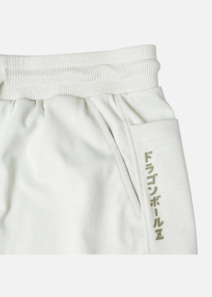 Quần Short Thun Cotton Single Dragon Ball Z 25 Xám Nhạt