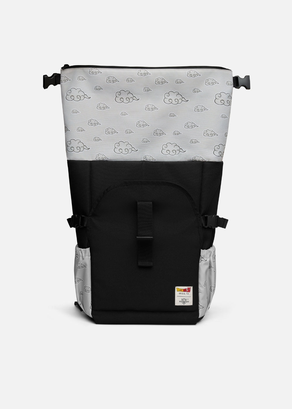 Balo Essential Họa Tiết Rolltop Niều Ngăn Dragon Ball Z 33 Đen Be