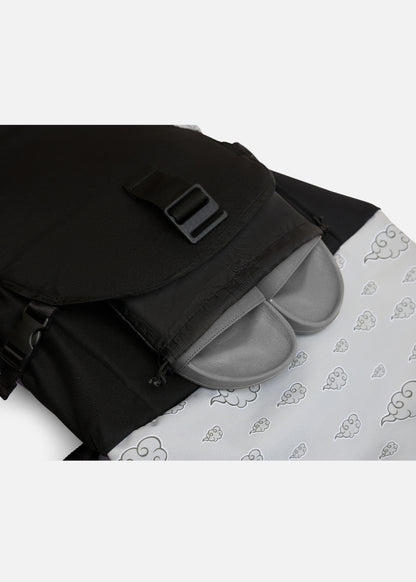 Balo Essential Họa Tiết Rolltop Niều Ngăn Dragon Ball Z 33 Đen Be