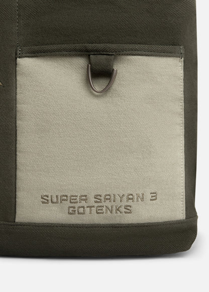 Túi Tote Canvas Bền Bỉ Dragon Ball Z 31 Xanh Lá Đậm