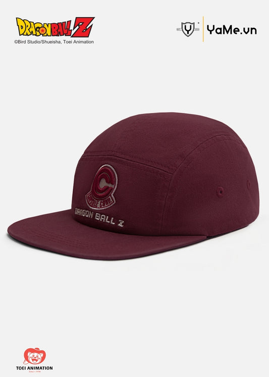 Nón 5 Panel Cap Kaki Bền Bỉ Dragon Ball Z 37 Đỏ Đậm