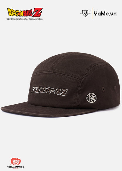 Nón 5 Panel Cap Kaki Bền Bỉ Dragon Ball Z 36 Nâu Đậm