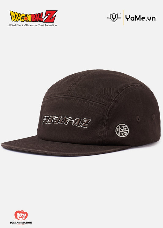 Nón 5 Panel Cap Kaki Bền Bỉ Dragon Ball Z 36 Nâu Đậm