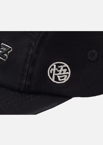 Nón 5 Panel Cap Kaki Bền Bỉ Dragon Ball Z 36 Đen