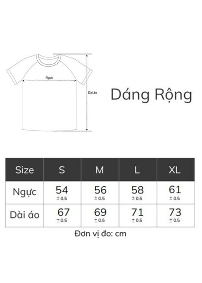 Áo Thun Tay Ngắn Cotton Wash Mềm Mịn Dragon Ball Z 40 Be