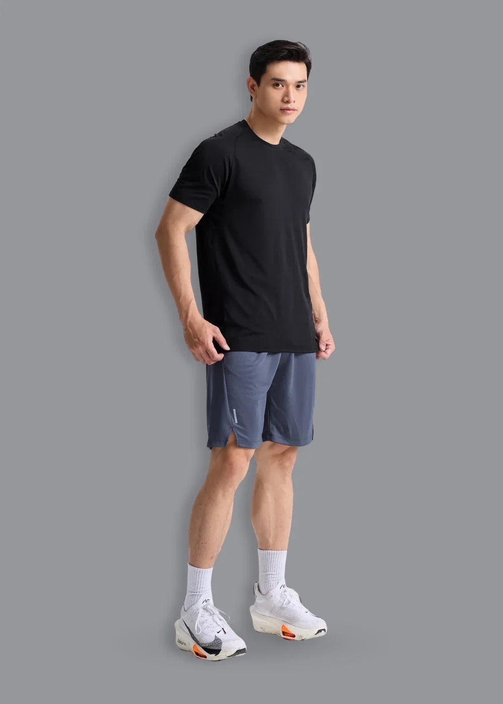 Áo Thun Thể Thao Ultra Thin The Beginner 002 Đen - YaMe.vn