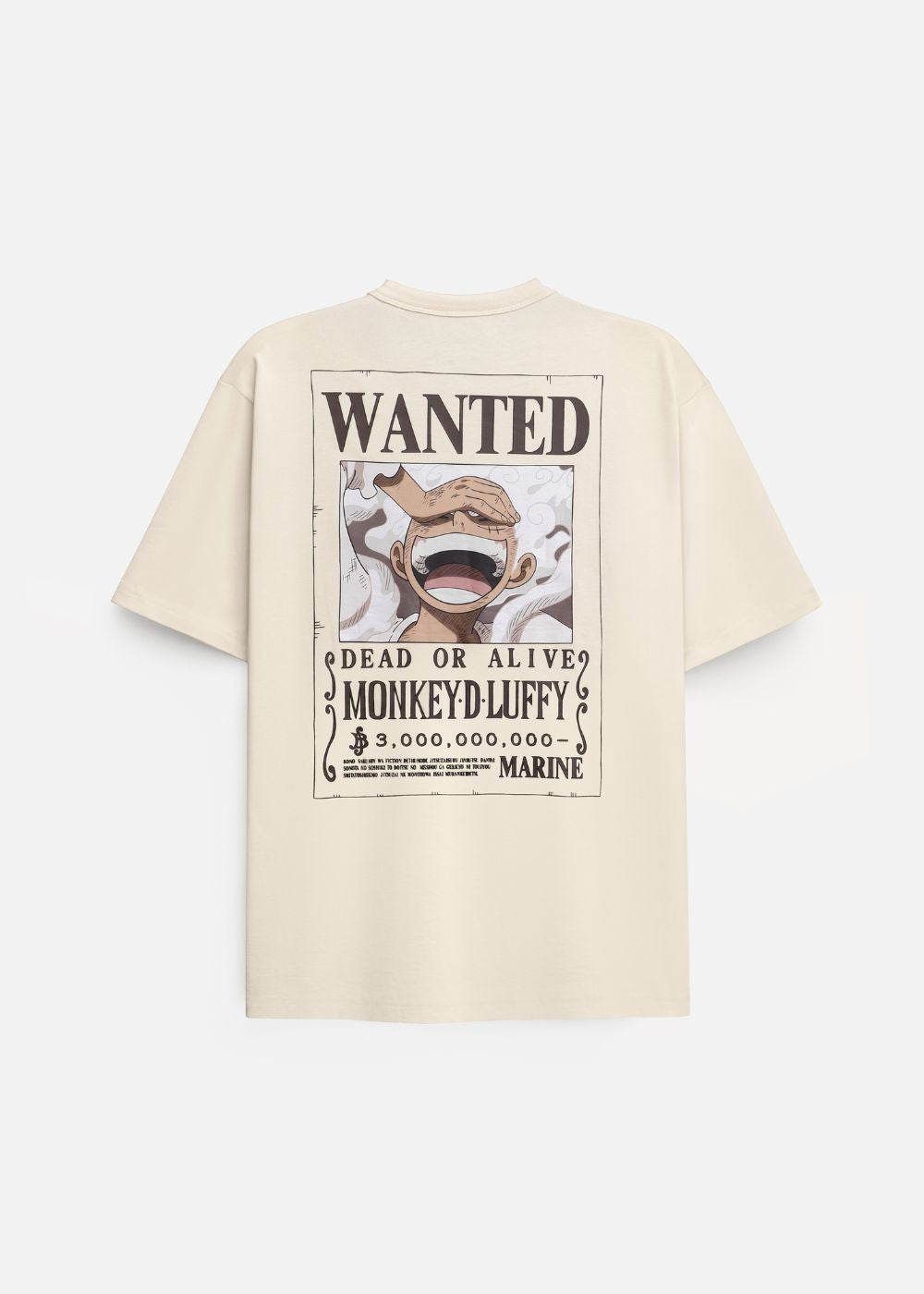 Áo Thun One Piece Gear 5 02 Kem