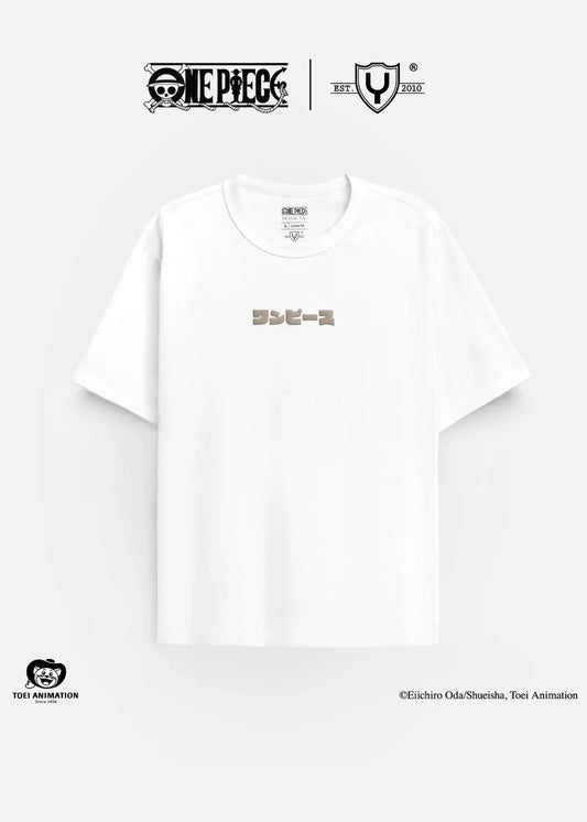 Áo Thun One Piece Gear 5 N002 Trắng - YaMe.vn