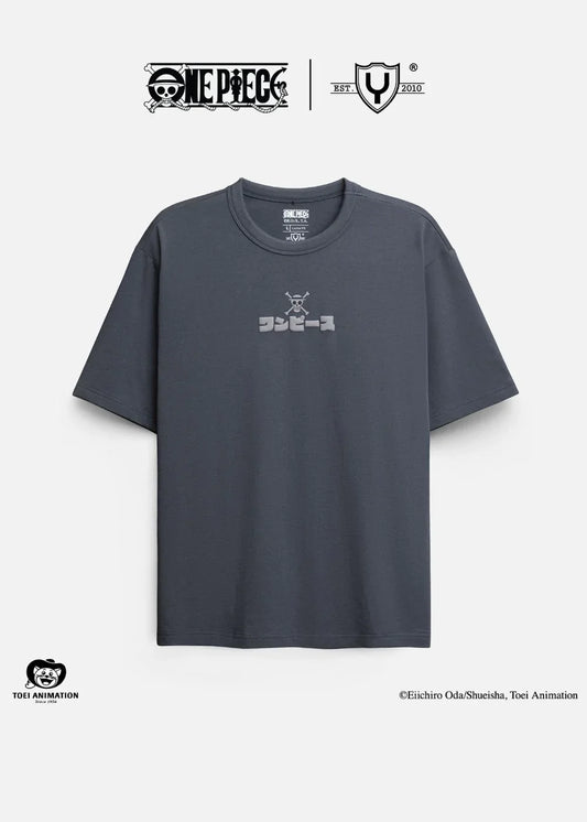 Áo Thun One Piece Gear 5 N003 Xám Đậm - YaMe.vn