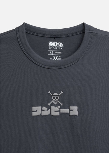 Áo Thun One Piece Gear 5 03 Xám