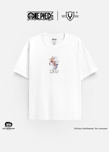 Áo Thun One Piece Gear 5 05 Trắng