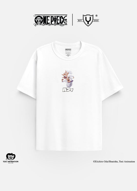 Áo Thun One Piece Gear 5 05 Trắng