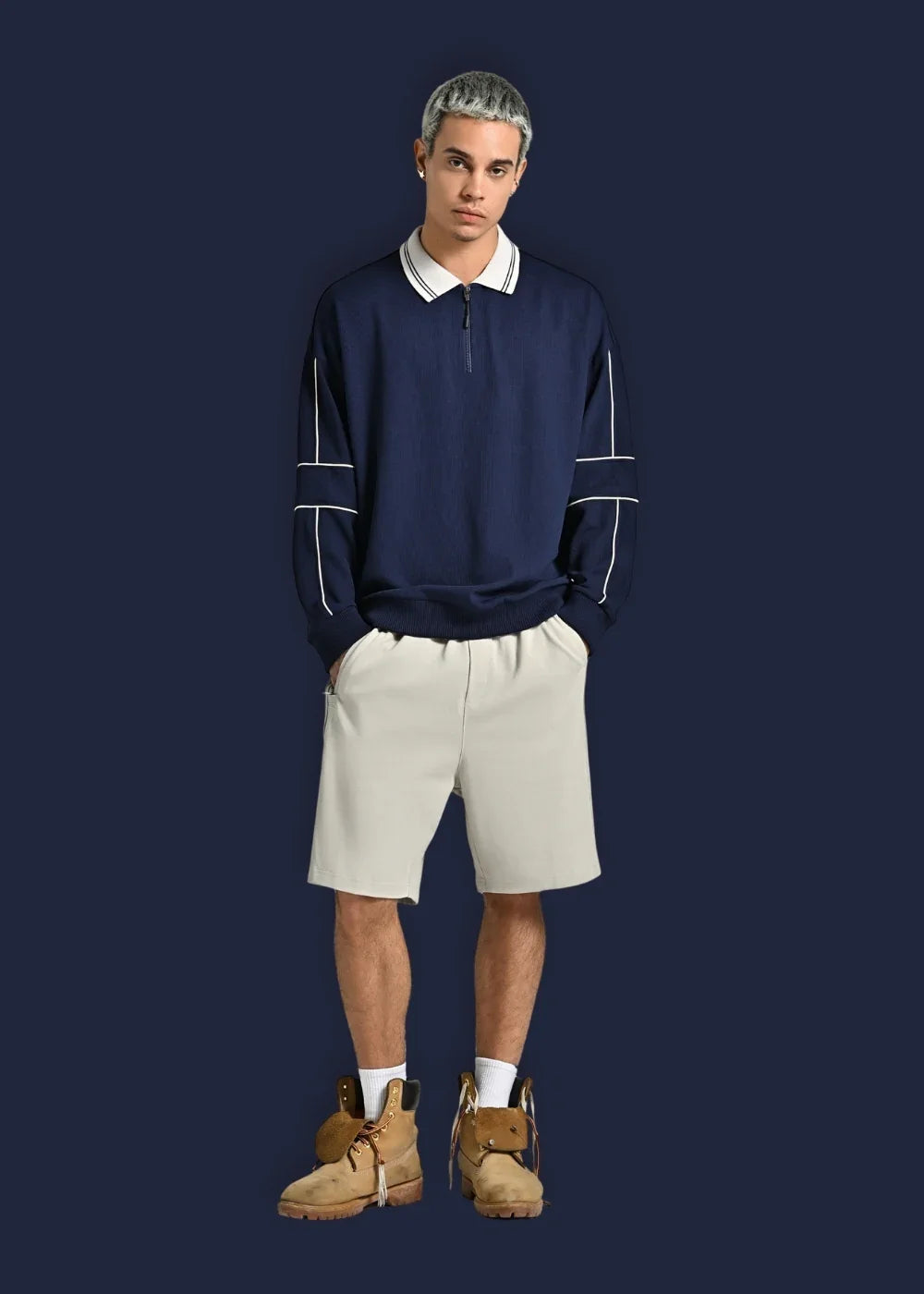 Quần Short Thun Cotton Cao Cấp Mềm Mại The Weekend 021 Be - YaMe.vn