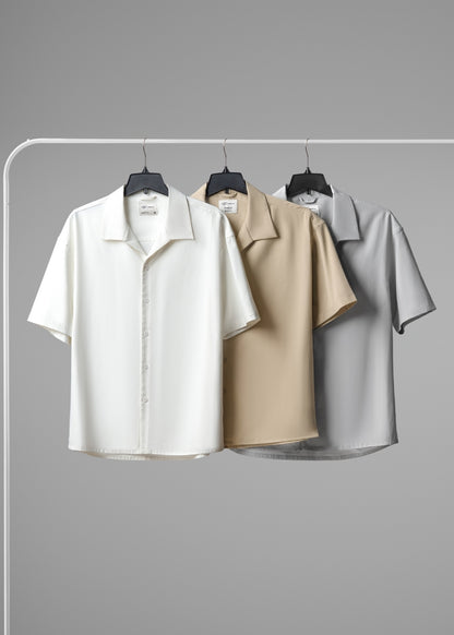 Áo Sơ Mi Tay Ngắn Nhẹ Bền The Weekend 031 Trắng