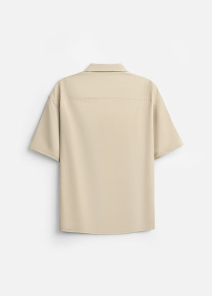 Áo Sơ Mi Tay Ngắn Nhẹ Bền The Weekend 031 Nâu