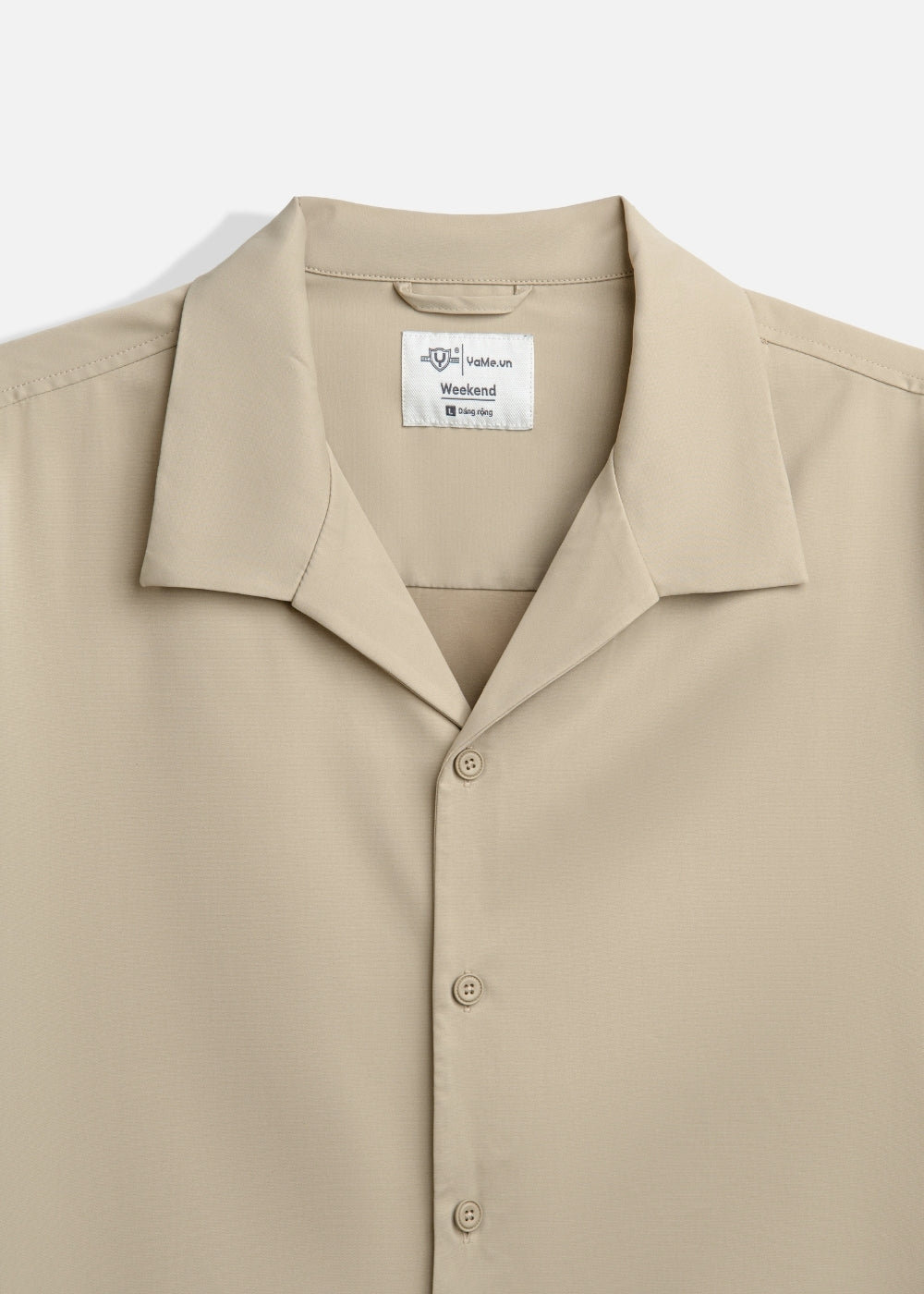 Áo Sơ Mi Tay Ngắn Nhẹ Bền The Weekend 031 Nâu