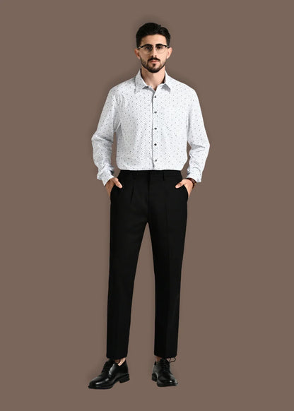 Áo Sơ Mi Tay Dài Siêu Mịn Seventy Seven 53 Trắng - YaMe.vn