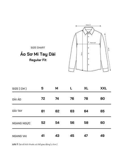 Áo Sơ Mi Tay Dài Siêu Mịn Seventy Seven 53 Xanh Rêu
