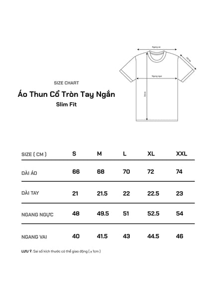 Áo Thun Slim Fit Co Giãn Non Branded 47 Đen