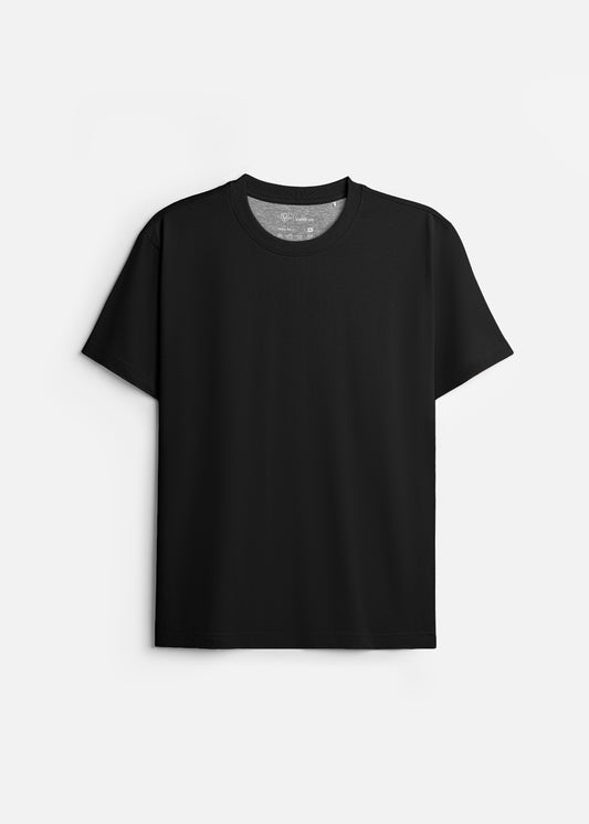 Áo Thun Slim Fit Co Giãn Non Branded 47 Đen