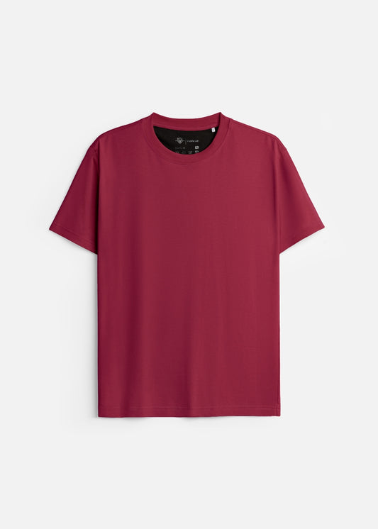 Áo Thun Slim Fit Co Giãn Non Branded 47 Đỏ